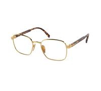 Prada Hombre PR A55V 5AK1O1 Monturas ópticas Metal Oro Transparente Cuadrada Normal
