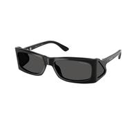 Prada Hombre PR B03S 1AB5S0 Gafas de sol Acetato Negro Gris Cuadrada Normal