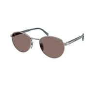 Prada Hombre PR B51S 5AV05C Gafas de sol Metal Gris Redonda Polarizado
