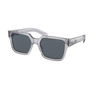 Prada Hombre Prada PR 03ZS U430A9 Gafas de sol Acetato Gris Azul Pillow Normal