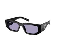 Prada Hombre Prada PR 09ZS 16K01O Gafas de sol Acetato Negro Violeta Cuadrada Normal