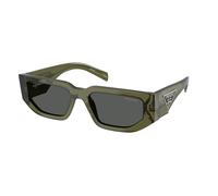 Prada Hombre Prada PR 09ZS 25A40L Gafas de sol Acetato Verde Gris Cuadrada Normal