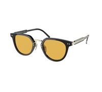 Prada Hombre PR 17YS AAV07M Gafas de sol Acetato Negro Amarillo Pantos Normal