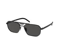 Prada Hombre Prada PR 58YS 1AB5S0 Gafas de sol Metal Negro Gris Cuadrada Normal