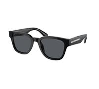 Prada Hombre Prada PR A04S 16K07T Gafas de sol Acetato Negro Azul Pillow Normal Sombreado