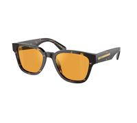 Prada Hombre Prada PR A04S 16O20C Gafas de sol Acetato Marrón Amarillo Pillow Polarizado Antirreflejo