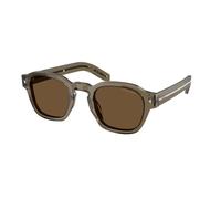 Prada Hombre Prada PR A16S 18T70F Gafas de sol Acetato Marrón Marrón Pantos Normal
