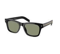 Prada Hombre Prada PR A17S 16K20G Gafas de sol Acetato Negro Verde Cuadrada Polarizado