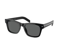 Prada Hombre PR A17S 16K731 Gafas de sol Acetato Negro Gris Cuadrada Normal