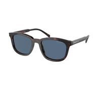 Prada Hombre Prada PR A21S 17N06A Gafas de sol Acetato Tortuga Azul Pillow Normal