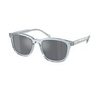 Prada Hombre Prada PR A21S 19T175 Gafas de sol Acetato Azul Gris Pillow Normal Flash