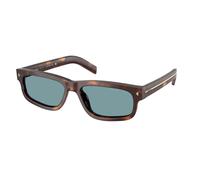 Prada Hombre Prada PR B11S 15W04D Gafas de sol Acetato Tortuga Verde Cuadrada Polarizado