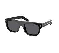 Prada Hombre PR B12S 16K731 Gafas de sol Acetato Negro Gris Pillow Normal