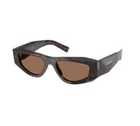 Prada Hombre Prada PR B19S 17N06B Gafas de sol Acetato Tortuga Marrón Pillow Normal