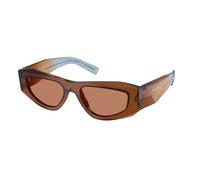 Prada Hombre Prada PR B19S 25F90Q Gafas de sol Acetato Marrón Marrón Pillow Normal