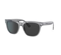 Prada Hombre Sunglass PR 04YS - Color del Marco: Gris Transparente, Color de la Lente: Polarizadas negro