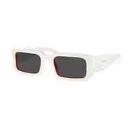 Prada Hombre Sunglass PR 06YS - Color del Marco: Talc/Orange, Color de la Lente: Gris Oscuro