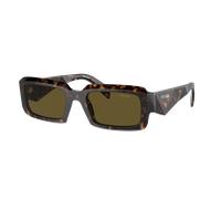 Prada Hombre Sunglass PR 27ZS - Color del Marco: Carey, Color de la Lente: Marrón Oscuro