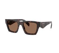 Prada Hombre Sunglass PR A06S - Color del Marco: Carey raíz, Color de la Lente: Marrón Oscuro