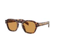 Prada Hombre Sunglass PR A16S - Color del Marco: Carey magma, Color de la Lente: Marrón claro