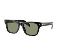 Prada Hombre Sunglass PR A17S - Color del Marco: Negro, Color de la Lente: Polarized Verde