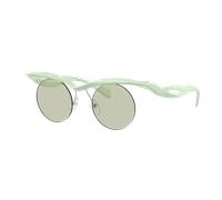 Prada Hombre Sunglass PR A18S - Color del Marco: Menta, Color de la Lente: Verde Claro