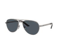 Prada Hombre Sunglass PR A54S - Color del Marco: Gunmetal Mate, Color de la Lente: Gris Oscuro