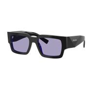 Prada Hombre Sunglass PR B17S - Color del Marco: Negro/Morado, Color de la Lente: Violeta
