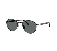 Prada Hombre Sunglass PR B51S - Color del Marco: Negro Brillante, Color de la Lente: Polarizadas negro