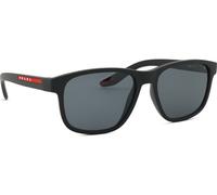Prada Linea Rossa Hombre Prada Linea Rossa PS 06YS DG002G Gafas de sol Inyectado Negro Gris Pillow Polarizado