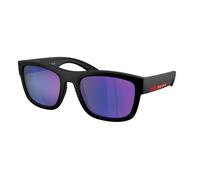 Prada Linea Rossa Hombre Prada Linea Rossa PS 01ZS 1BO05U Gafas de sol Nylon Negro Azul Pillow Normal