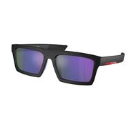 Prada Linea Rossa Hombre Prada Linea Rossa PS 02ZSU 1BO05U Gafas de sol Inyectado Negro Azul Cuadrada Normal Espejo