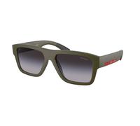Prada Linea Rossa Hombre Prada Linea Rossa PS 04ZS 15X09U Gafas de sol Inyectado Verde Gris Cuadrada Normal Sombreado