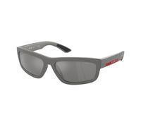 Prada Linea Rossa Hombre Prada Linea Rossa PS 05ZS 16X7W1 Gafas de sol Inyectado Gris Gris Cuadrada Reflejado Espejo