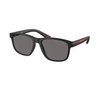 Prada Linea Rossa Hombre Prada Linea Rossa PS 06YS DG002G Gafas de sol Inyectado Negro Gris Pillow Polarizado