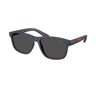 Prada Linea Rossa Hombre Prada Linea Rossa PS 06YS TFY06F Gafas de sol Inyectado Azul Gris Pillow Normal