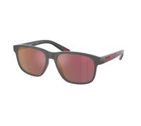 Prada Linea Rossa Hombre Prada Linea Rossa PS 06YS UFK10A Gafas de sol Inyectado Gris Gris Pillow Reflejado Espejo
