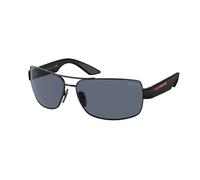 Prada Linea Rossa Hombre Prada Linea Rossa PS 50ZS 1BO09R Gafas de sol Metal Negro Azul Pillow Normal