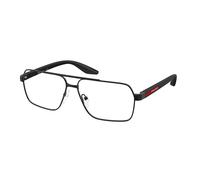 Prada Linea Rossa Hombre Prada Linea Rossa PS 51TV 1BO1O1 Monturas ópticas Metal Negro Transparente Cuadrada Normal