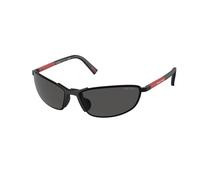 Prada Linea Rossa Hombre Prada Linea Rossa PS 55ZS 1BO06F Gafas de sol Metal Negro Gris Geométrico Normal