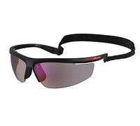 Prada Linea Rossa Hombre Prada Linea Rossa PS A02S 1BO10J Gafas de sol Inyectado Negro Azul Pillow Normal