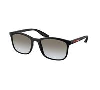 Prada Linea Rossa Hombre Prada Linea Rossa PS A08S 1AB0A7 Gafas de sol Inyectado Negro Gris Pillow Normal Sombreado