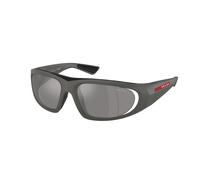 Prada Linea Rossa Hombre Prada Linea Rossa PS B03S 16X7W1 Gafas de sol Inyectado Gris Gris Geométrico Espejo