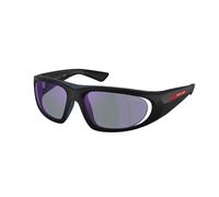 Prada Linea Rossa Hombre Prada Linea Rossa PS B03S 1BO10J Gafas de sol Inyectado Negro Azul Geométrico Normal