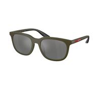 Prada Linea Rossa Hombre Prada Linea Rossa PS B09SU 15X41A Gafas de sol Inyectado Verde Gris Pillow Normal Matizado
