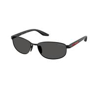 Prada Linea Rossa Hombre Prada Linea Rossa PS B53S 1AB08Z Gafas de sol Metal Negro Negro Redonda Normal