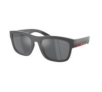 Prada Linea Rossa Hombre PS 01ZS UFK5L0 Gafas de sol Nylon Gris Gris Pillow Reflejado