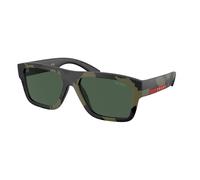Prada Linea Rossa Hombre PS 04ZS 14X90I Gafas de sol Inyectado Verde Cuadrada Normal