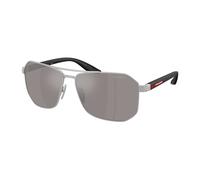 Prada Linea Rossa Hombre PS A53S 18X80I Gafas de sol Metal Marrón Marrón Piloto Normal