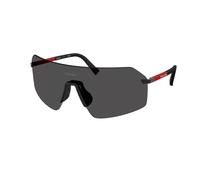 Prada Linea Rossa Hombre PS B50S 1BO06F Gafas de sol Metal Negro Gris Geométrico Normal
